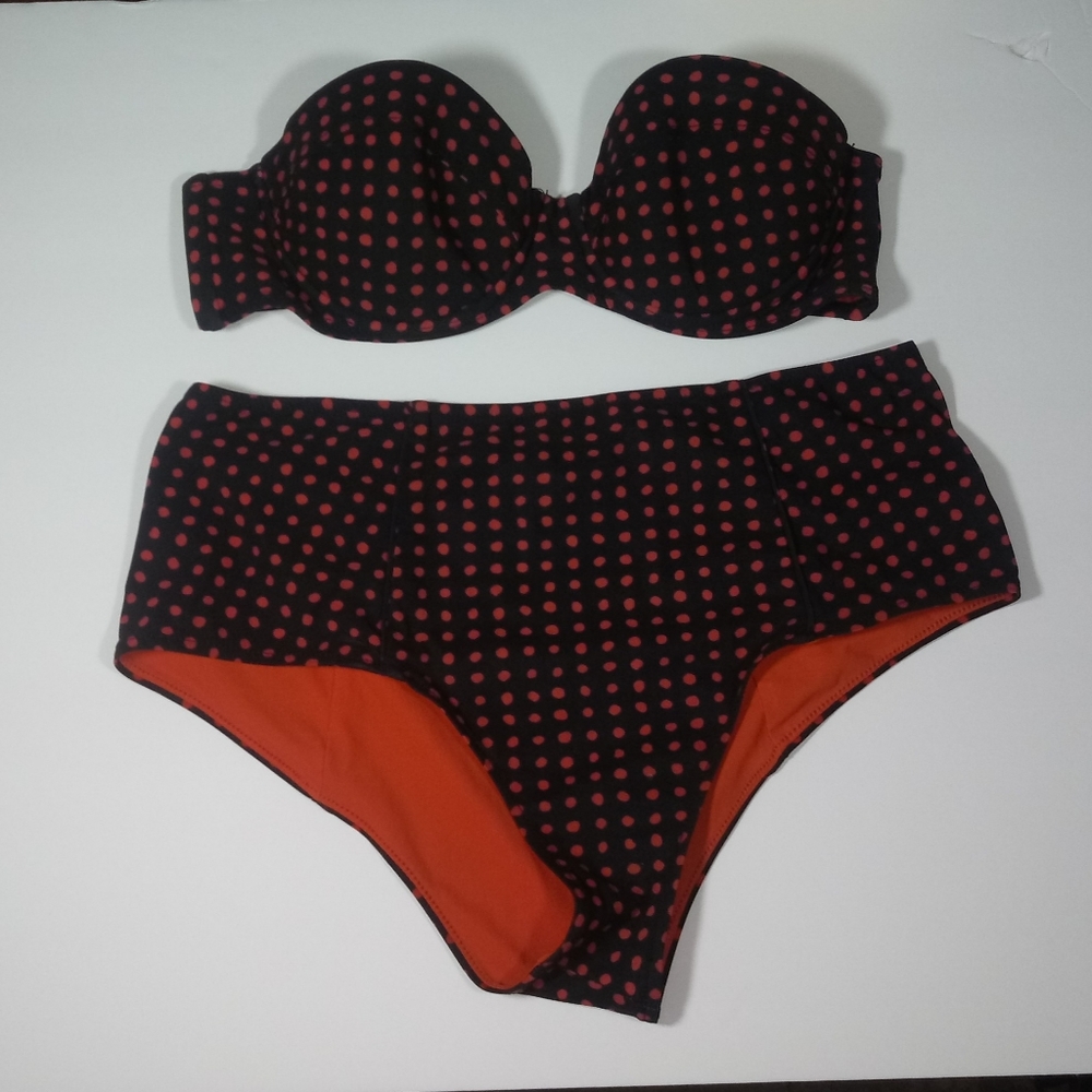 Diane Von Furstenberg Ferma Two-Piece Bikini Size S